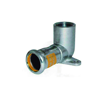 INOXPRES 23CP015015 INOX GAS COLZE 90º PLACA 15-1/2" RF